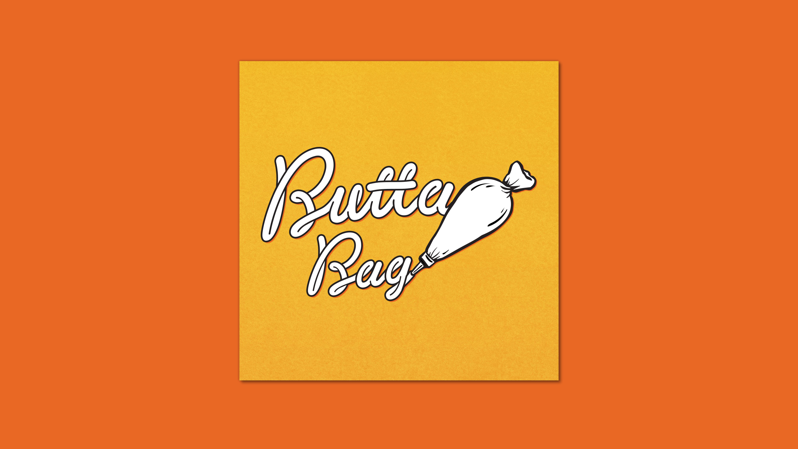 Butta Bag — DJ Collective logo design by dephined
